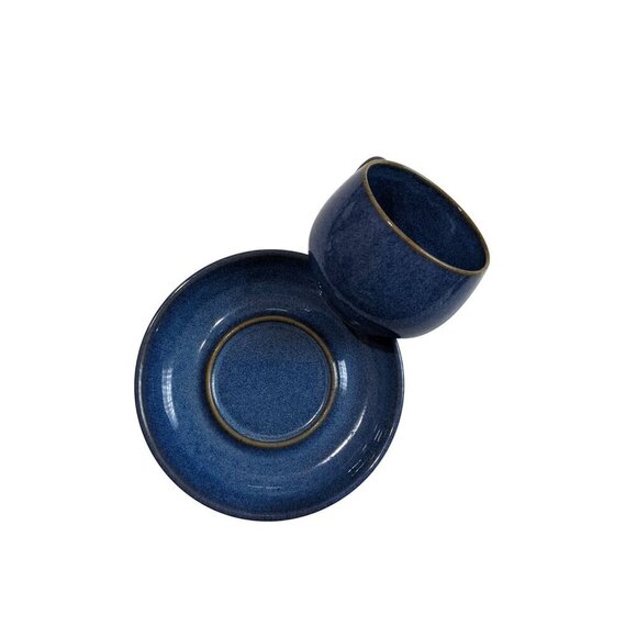 Blue Denby - Authentic English Stoneware ~Replacement cup and saucer - Picture 4 of 9